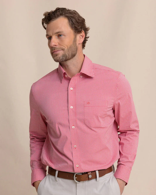 Southern Tide Men's Crofton Plaid Charleston Sport Shirt