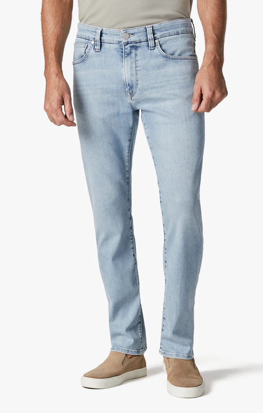 34 Heritage Charisma Relaxed Straight Leg Jeans In Bleached Urban