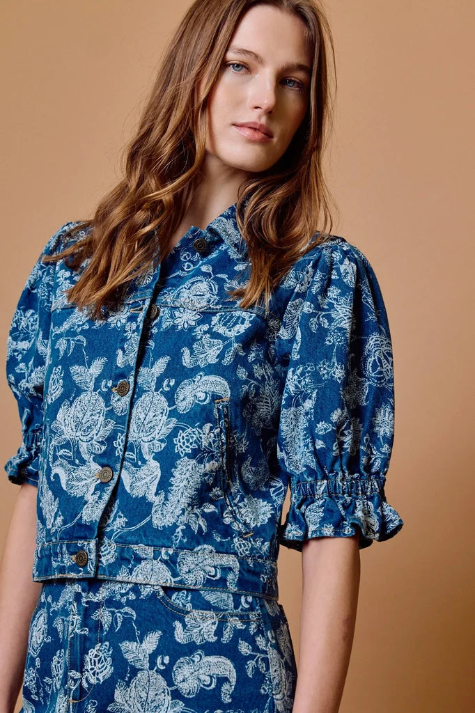 Cleobella Dorian Jacket | Bois Laser Print