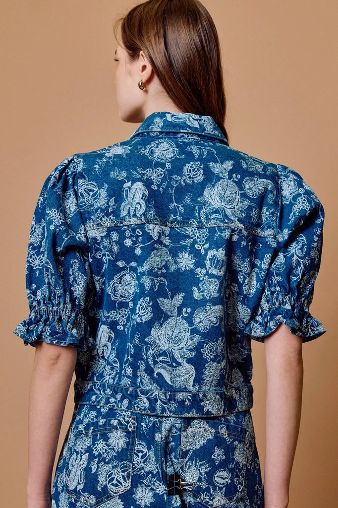 Cleobella Dorian Jacket | Bois Laser Print