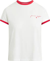 Favorite Daughter The Signature Crest Ringer T-Shirt