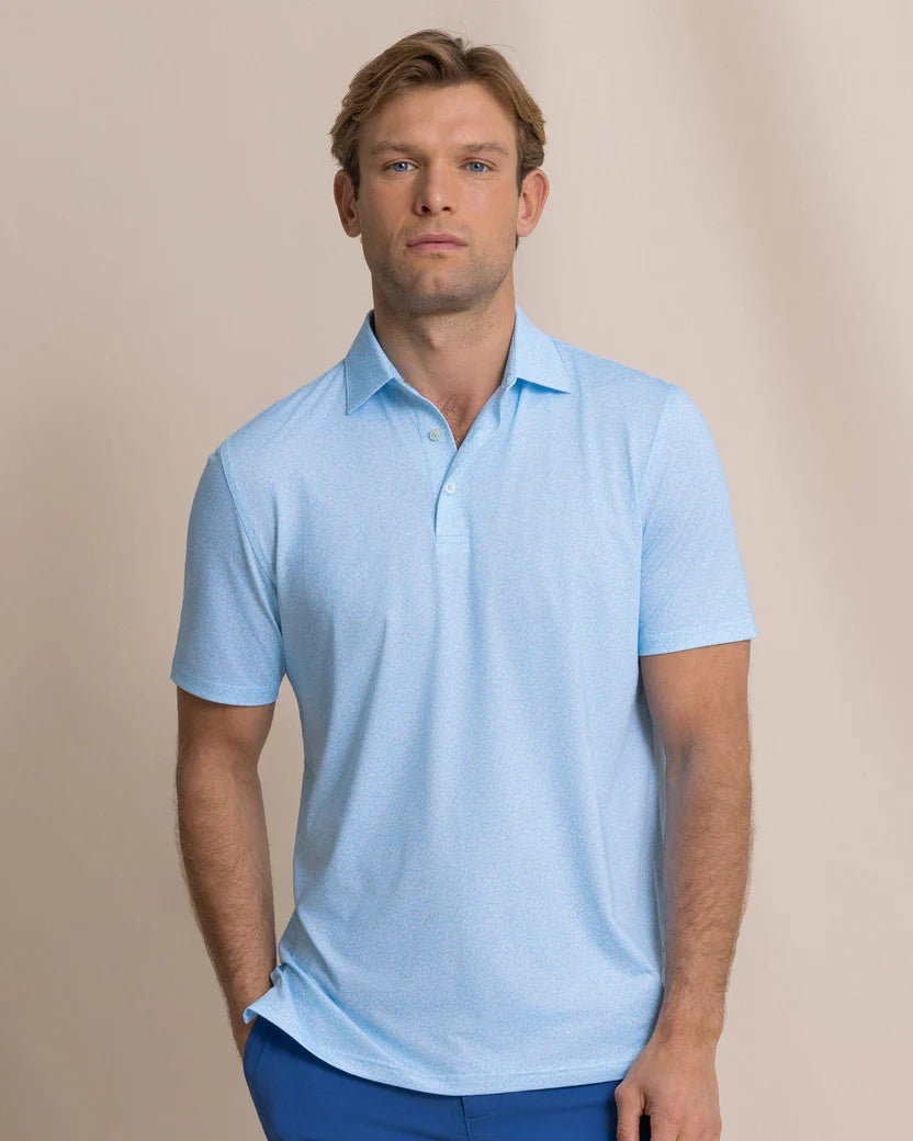 Southern Tide Men's Driver Paradise Shores Printed Polo
