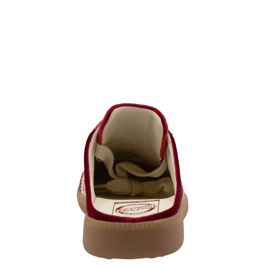 Back 70 Easter W26 In Velvet Red Milk Backless Sneakers