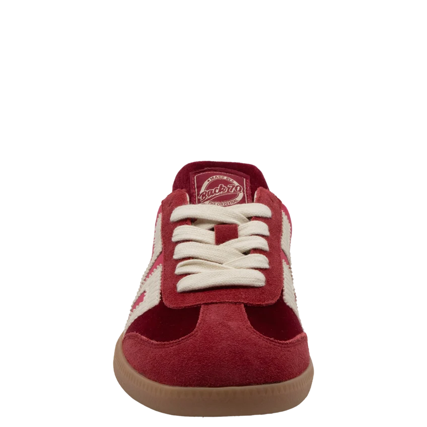 Back 70 Easter W26 In Velvet Red Milk Backless Sneakers