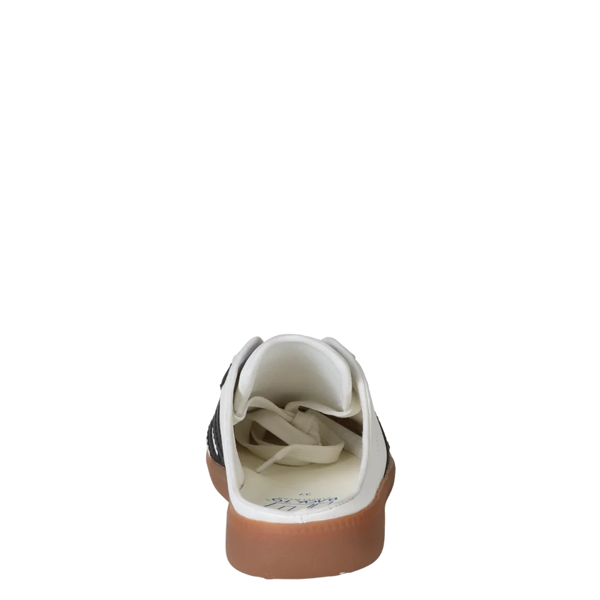 Back 70 Easter In White Black Backless Sneakers