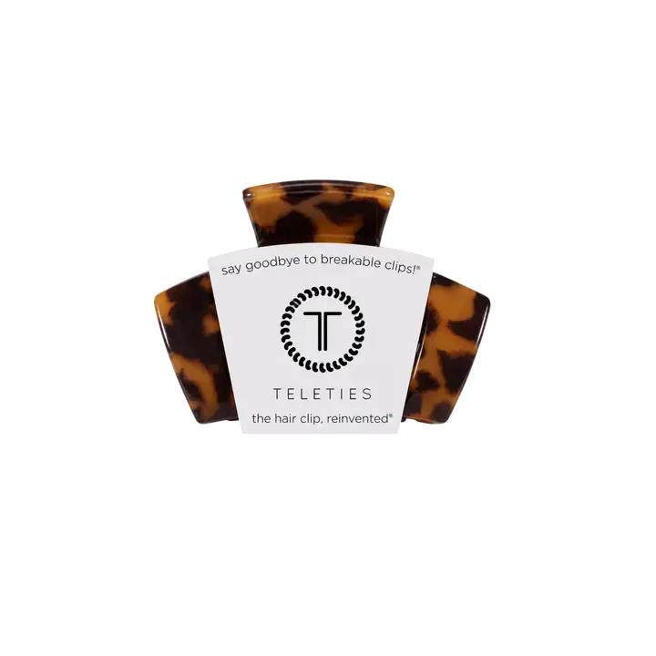 Teleties Classic | Tortoise | Petite | Claw Clip