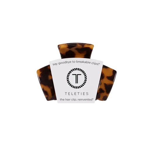 Teleties Classic | Tortoise | Petite | Claw Clip