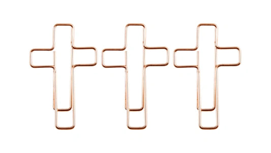 Church Notes Cross Clips- Set Of 3