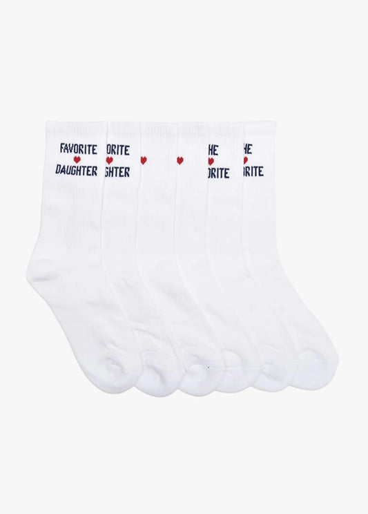 Favorite Daughter The Favorite Daughter Heart Sock Set