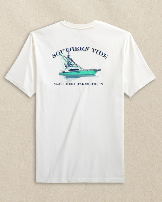 Southern Tide Men's Fishing Boat Short Sleeve T-Shirt