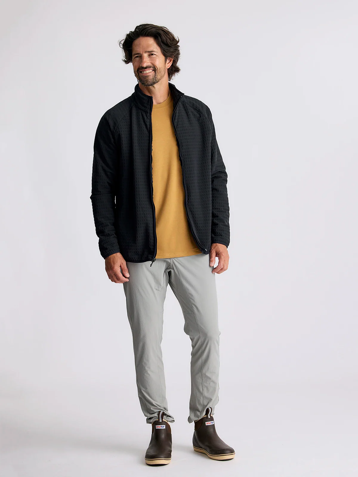 Free Fly Men's Gridback Fleece Jacket