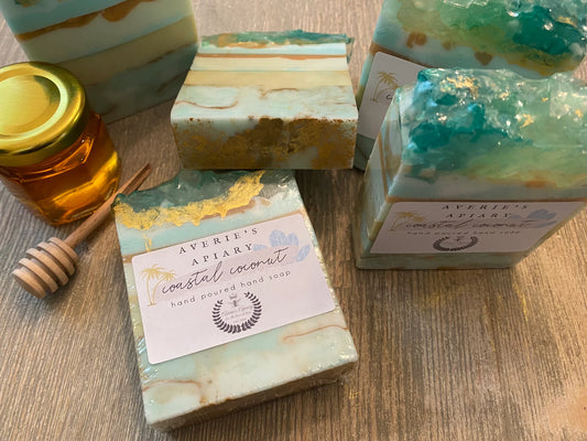 Averies' Apiary Coastal Coconut Soap Bar