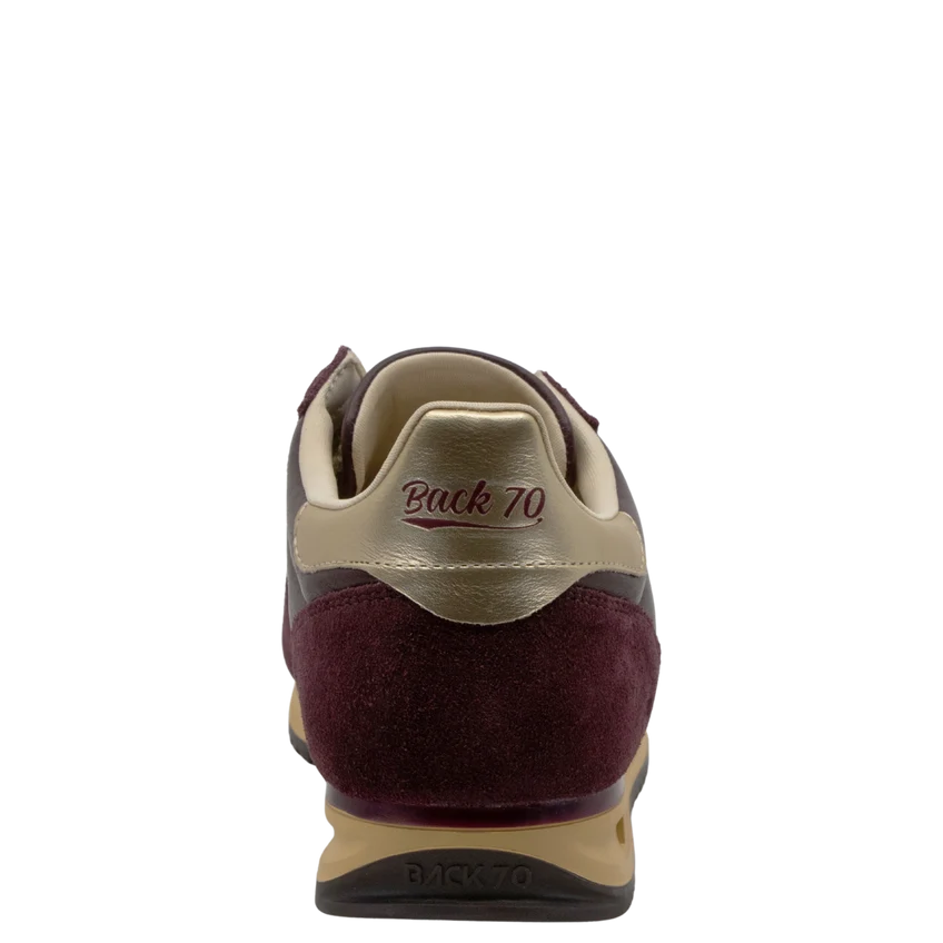Back 70 Jogger W26 In Wine Gold Sneakers