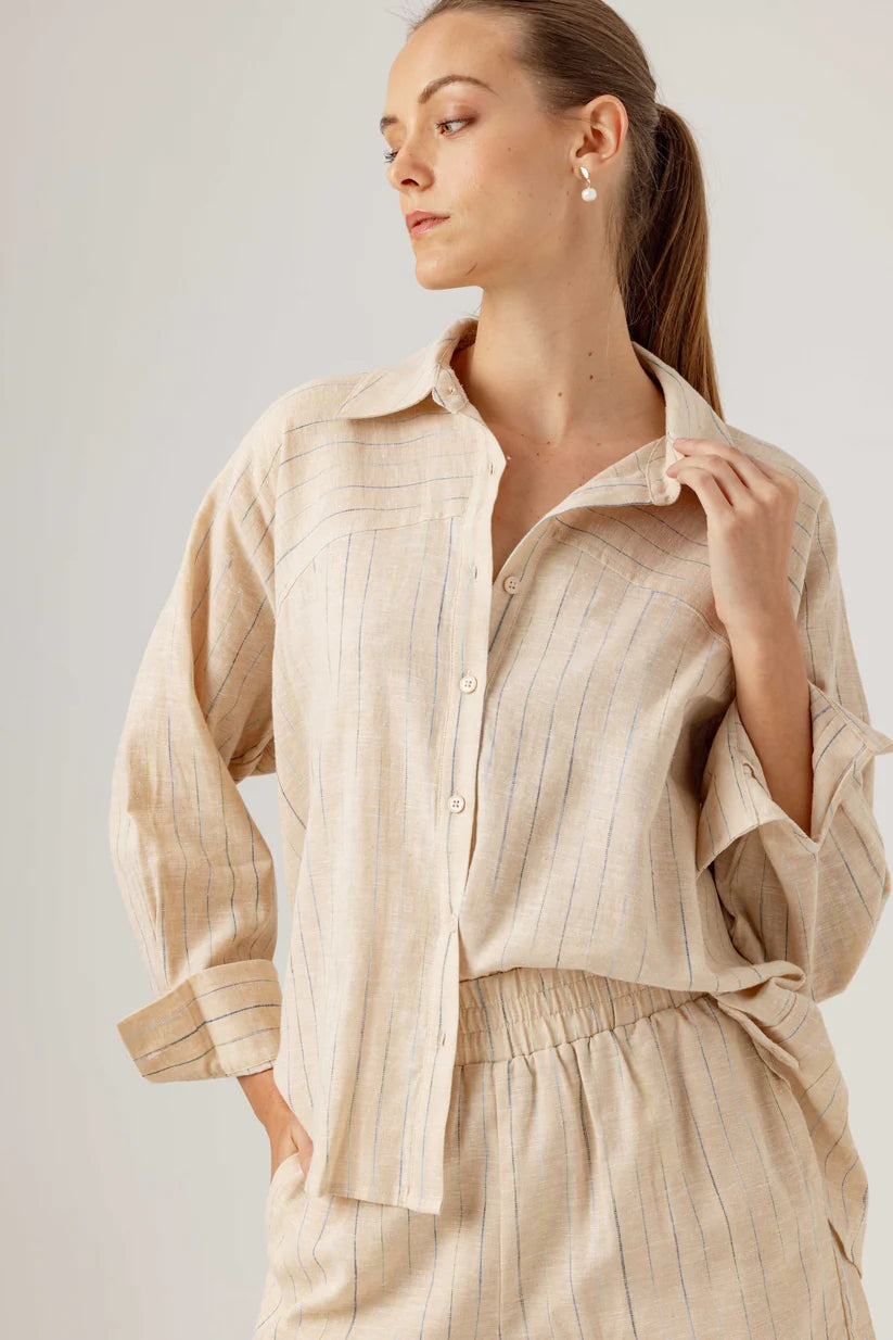 We Are Sundays Linen Adora Shirt