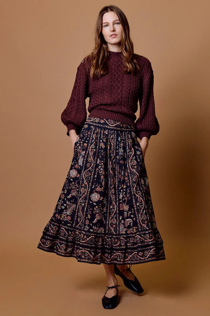 Cleobella Morgan Midi Skirt | Bois