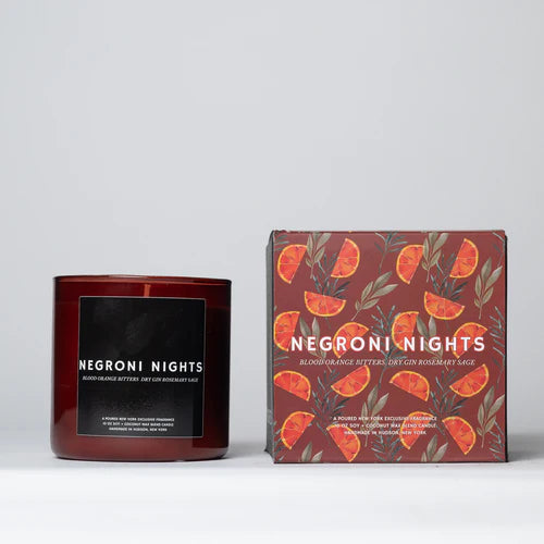 Poured New York Negroni Nights 10 OZ Soy Wax Candle