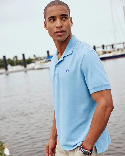 Southern Tide Short Sleeve Skipjack Polo Shirt