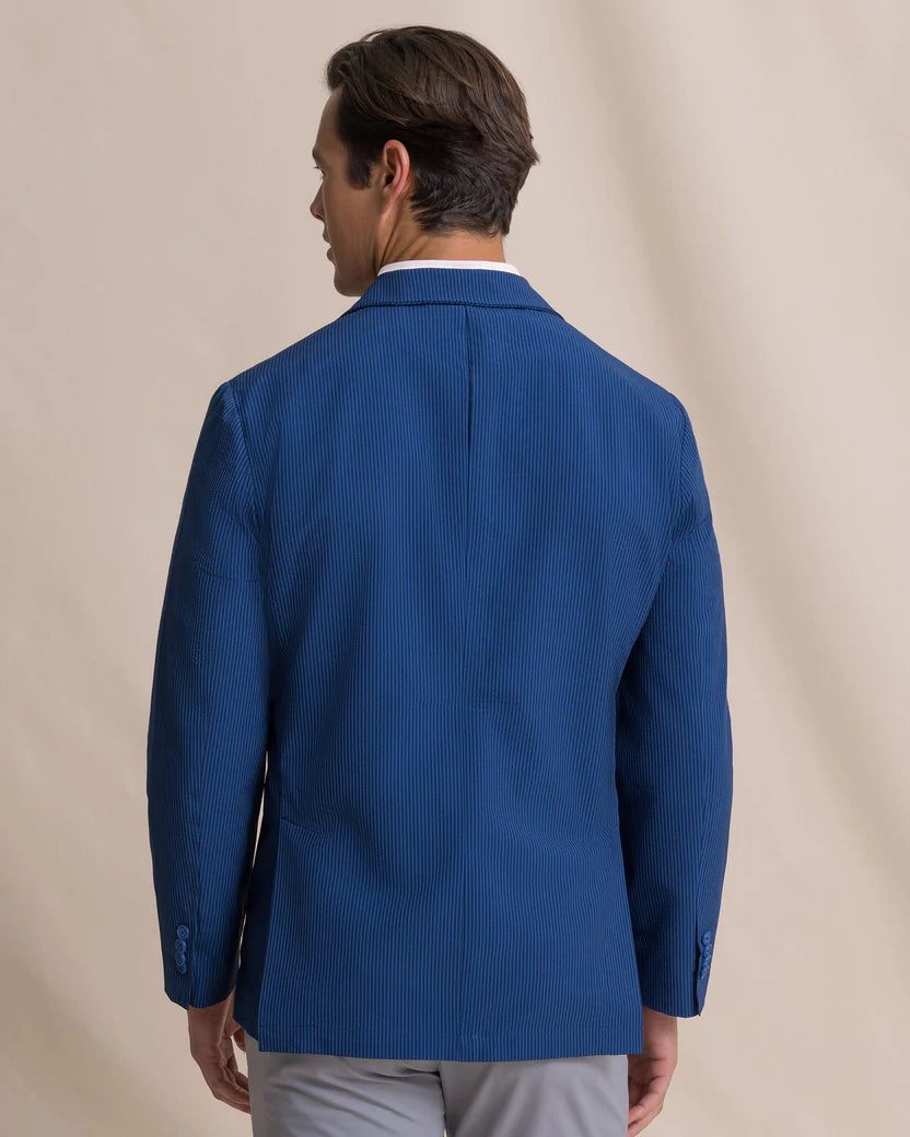 Southern Tide Charleston Pamlico Seersucker Blazer
