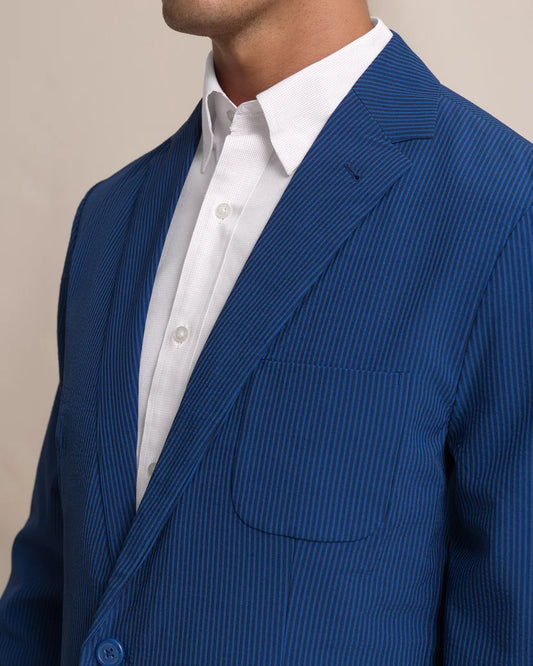 Southern Tide Charleston Pamlico Seersucker Blazer