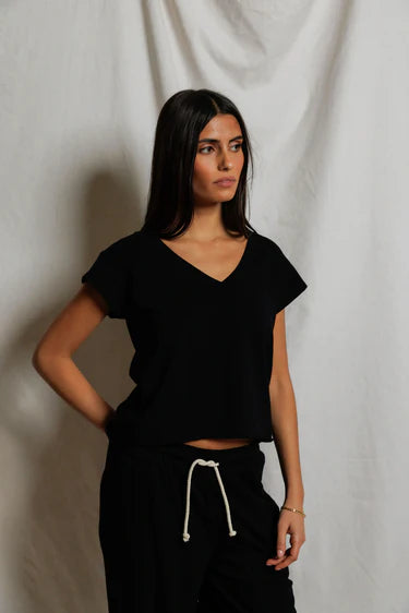 PerfectWhiteTee Japanese Jersey V Neck Tee