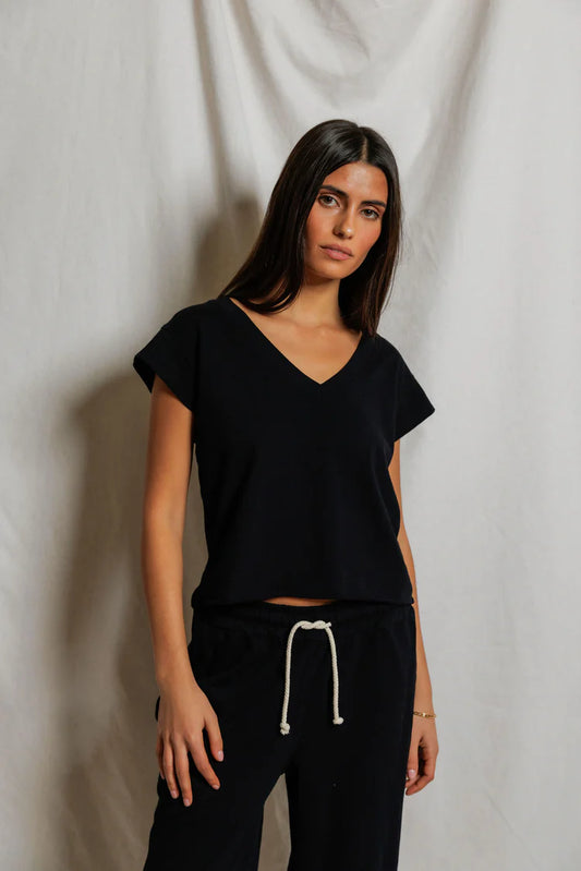 PerfectWhiteTee Japanese Jersey V Neck Tee
