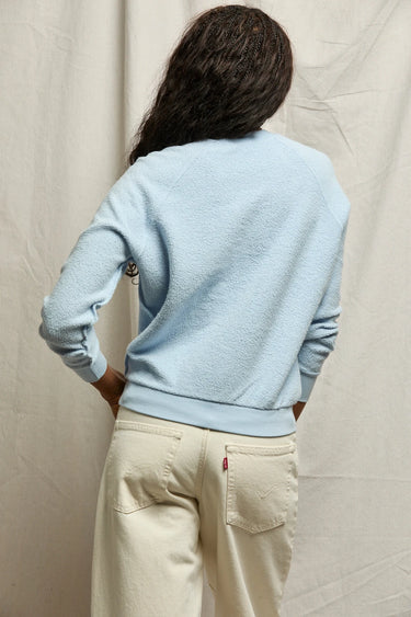 Perfectwhitetee Ziggy Reverse Fleece Shrunken Crew Neck Sweatshirt