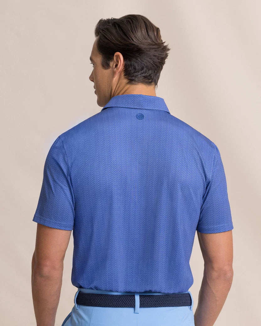 Southern Tide Men's Driver Raise The Par Printed Polo