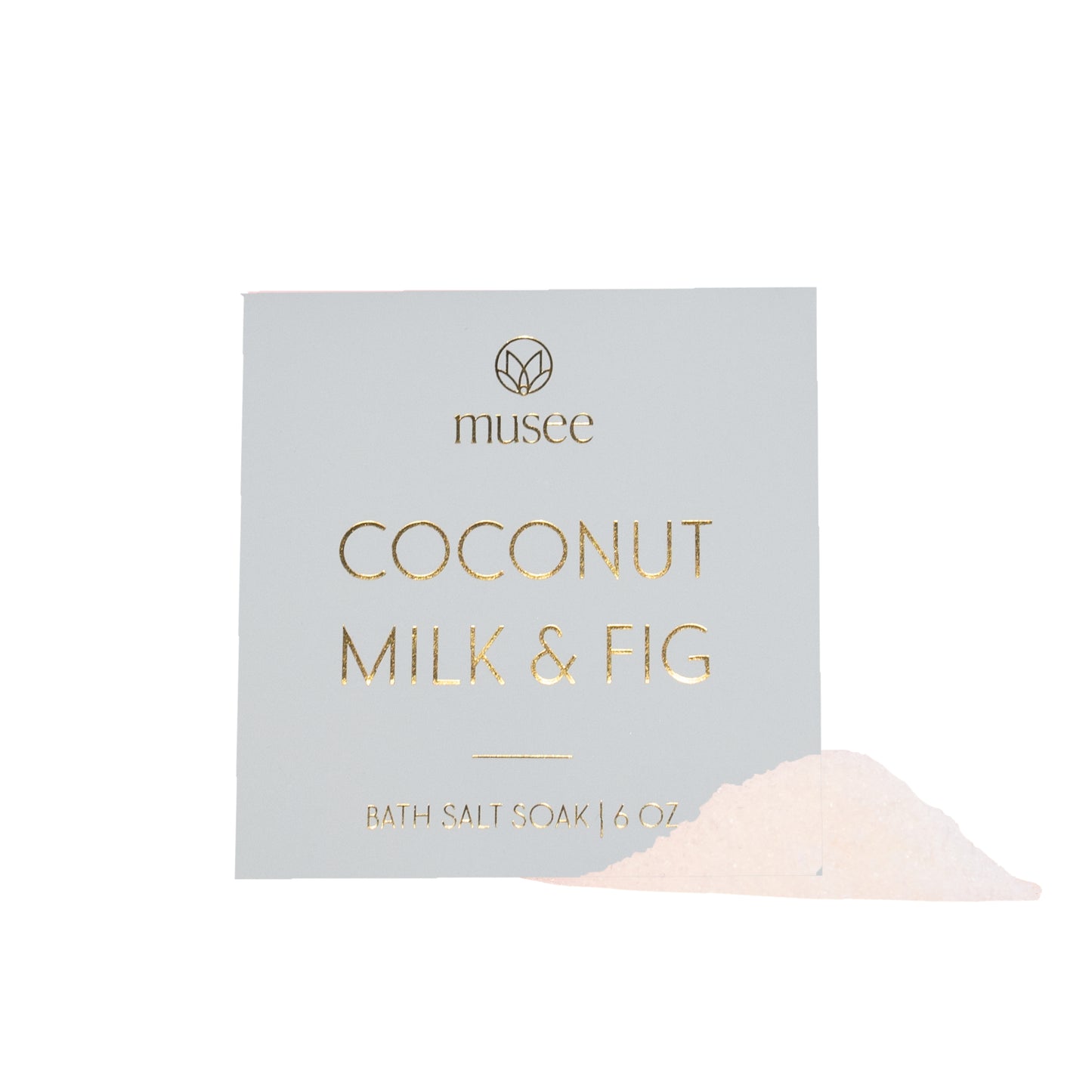 Musee Coconut Milk And Fig Mini Bath Salt Soak