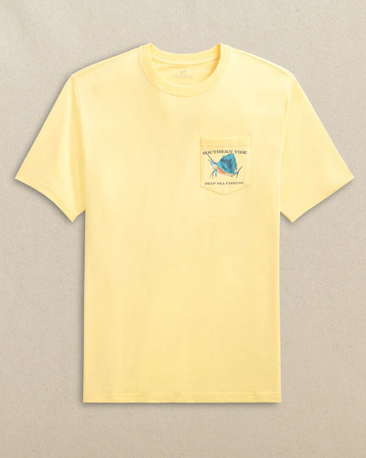 Southern Tide Men's Sailfish Deep Sea Fishing Short Sleeve T-Shirt