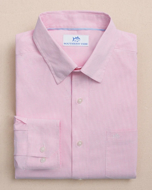 Southern Tide Screen Porch Plaid Charleston Sport Shirt