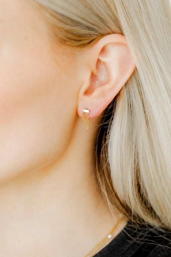 Linny Co. Screwback Stud Earrings - Becca