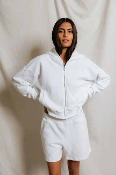 PerfectWhiteTee Sean French Terry Zip-Up Hoodie