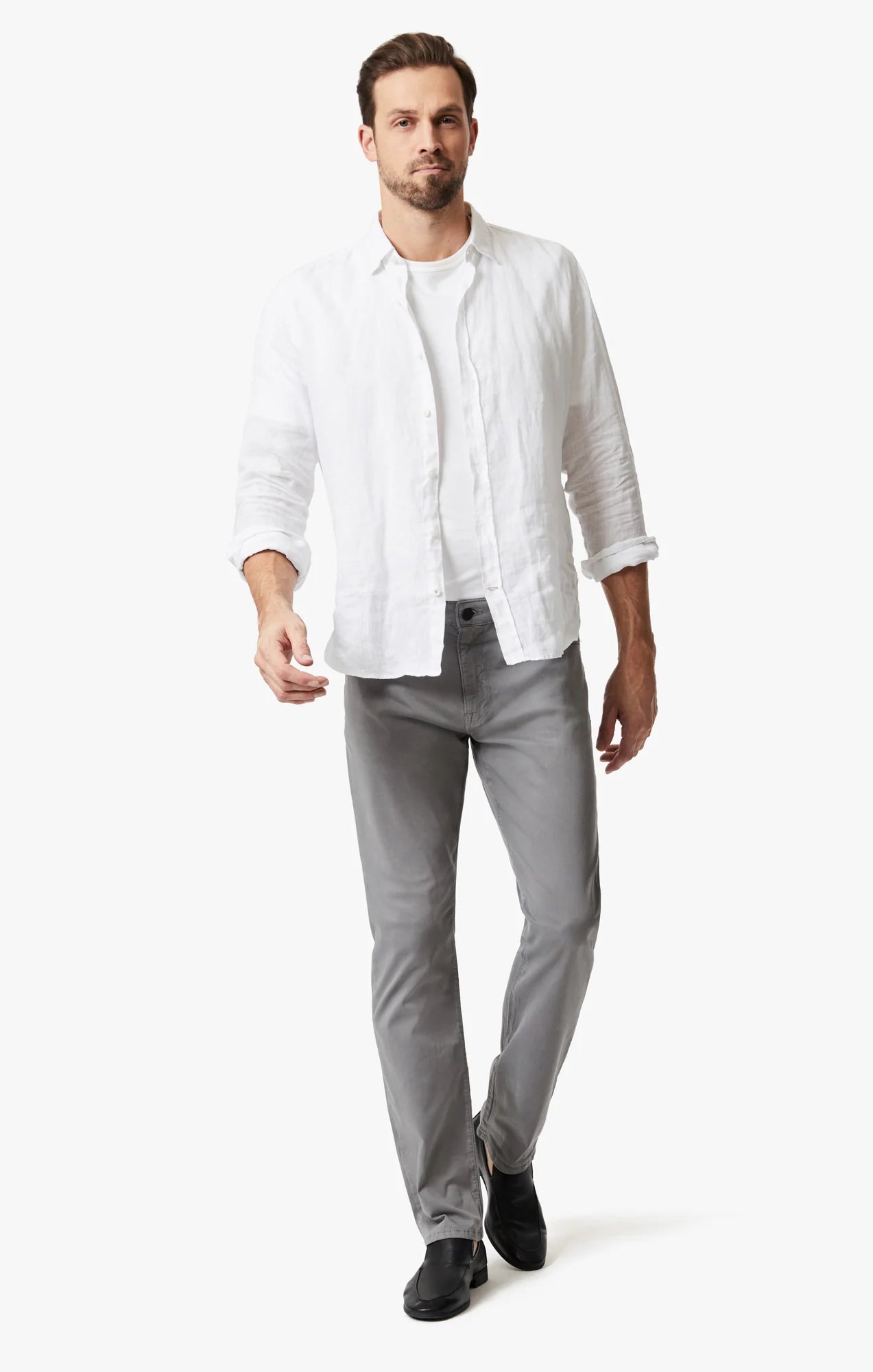 34 Heritage Charisma Relaxed Straight Twill Pants