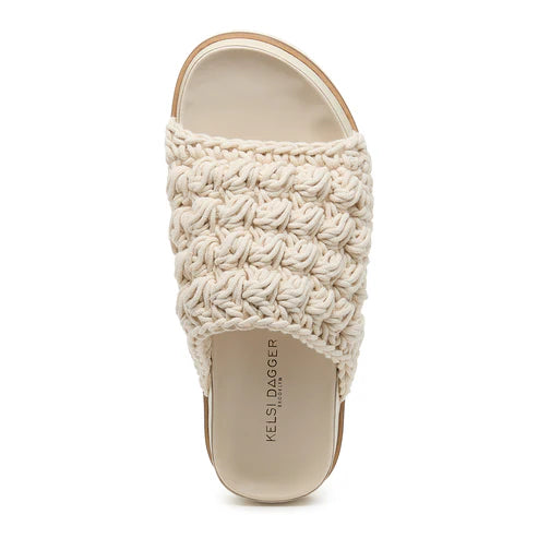Kelsi Dagger Squish Shell Bubble Slide Sandals