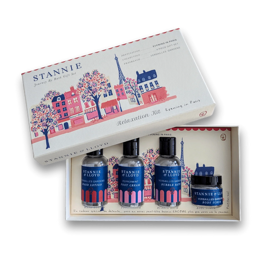 Stannie And Lloyd Journey By Bath-Relaxation Kit-Paris