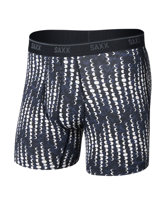 Saxx Quest Quick-Dry Mesh Performance Boxer Brief 6"- Moonrise