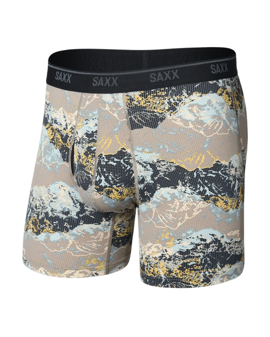Saxx Quest Quick-Dry Mesh Performance Boxer Brief 6"- Summits