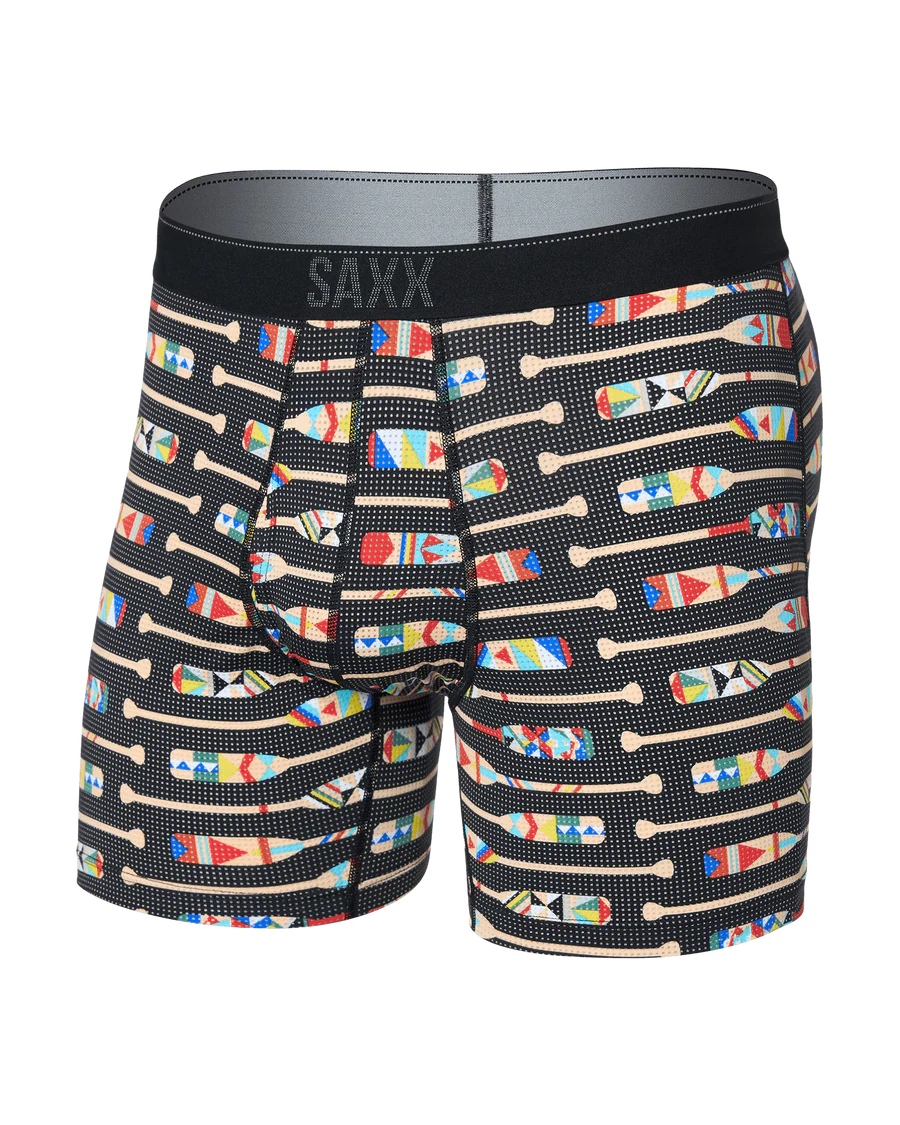 Saxx Men's Quest Quick-Dry Mesh Performance Boxer Brief-5"