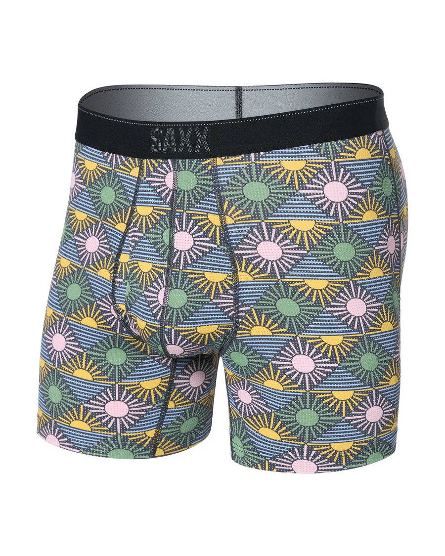 Saxx Men's Quest Quick-Dry Mesh Performance Boxer Brief-5"