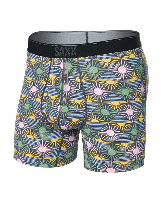 Saxx Men's Quest Quick-Dry Mesh Performance Boxer Brief-5"
