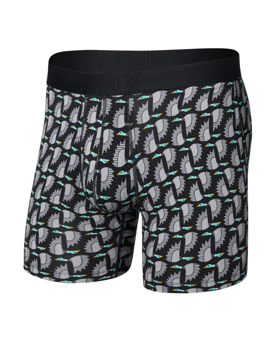 Saxx DropTemp® Cooling Cotton Everyday Boxer Brief 6"- Flight Pattern