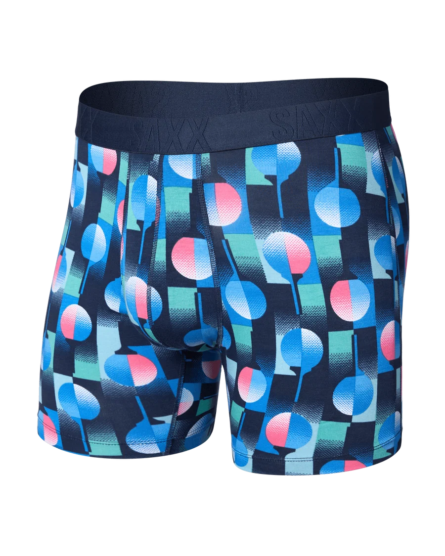 Saxx DropTemp Cooling Cotton Everyday Boxer Brief 6" - Tee Up