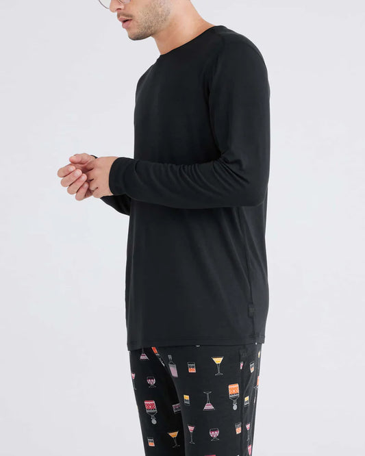 Saxx Snooze Super Soft Modal Sleep Long Sleeve Tee