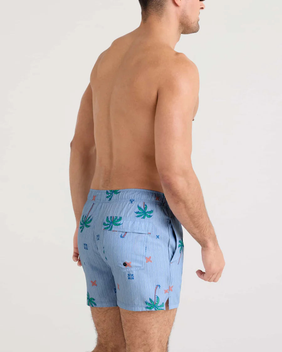 Saxx Men's Oh Buoy Two In One 5" Swim Volley Short With Liner