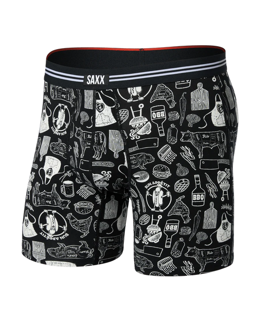 Saxx Vibe Xtra Soft Comfort Soft Comfort Boxer Brief 6" - Bun Appetit