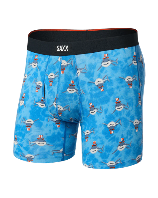 Saxx Vibe Xtra Soft Comfort Soft Comfort Boxer Brief 6"- I Want You