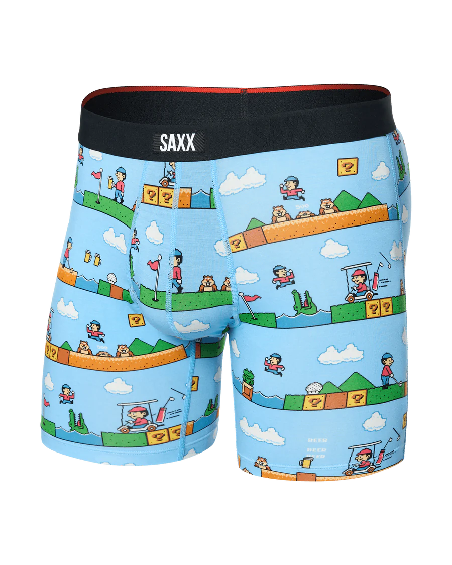 Saxx Men's Vibe Xtra Soft Comfort Boxer Brief-6"