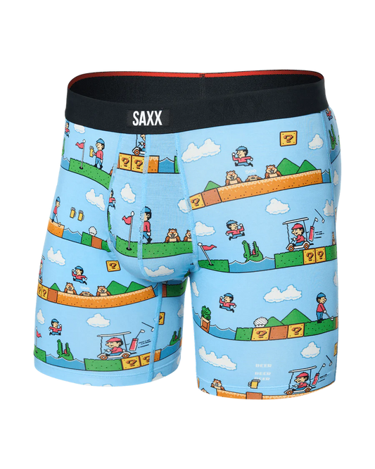 Saxx Men's Vibe Xtra Soft Comfort Boxer Brief-6"