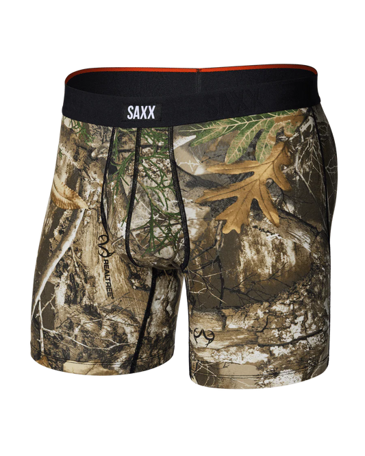 Saxx Vibe Xtra Soft Comfort Soft Comfort Boxer Brief 6"- Realtree Edge