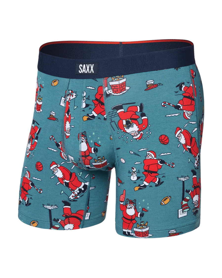 Saxx Vibe Xtra Soft Comfort Soft Comfort Boxer Brief 6"- Santathalon